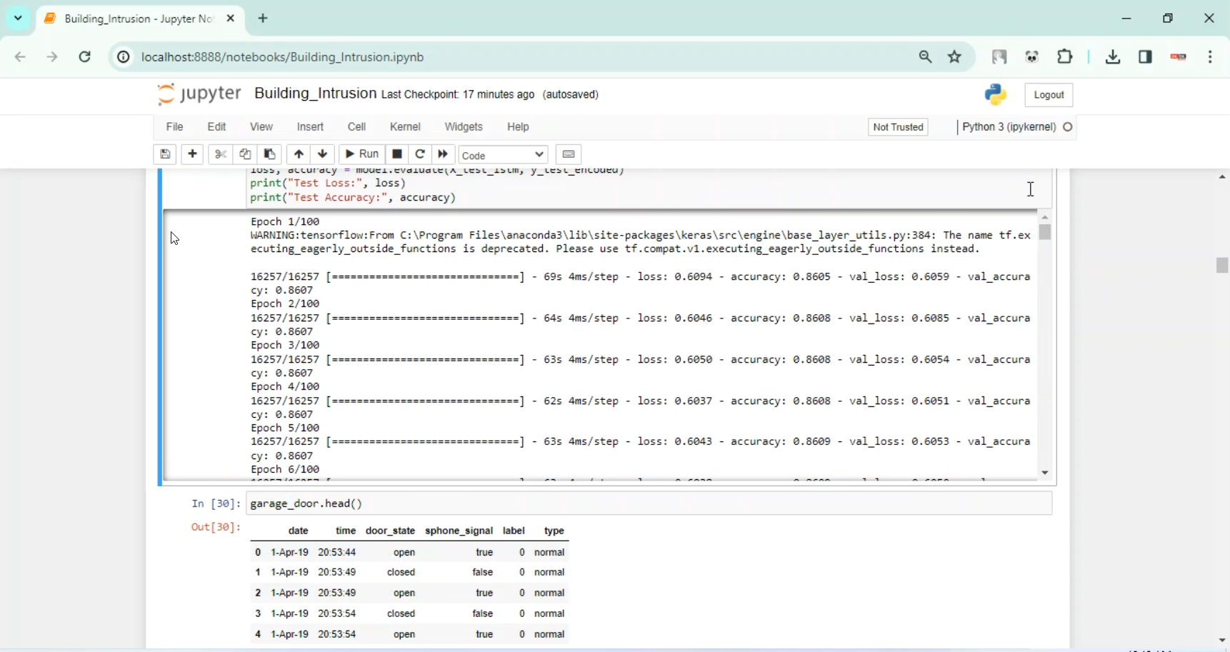 Building Automation Intrusion in Python Projects
