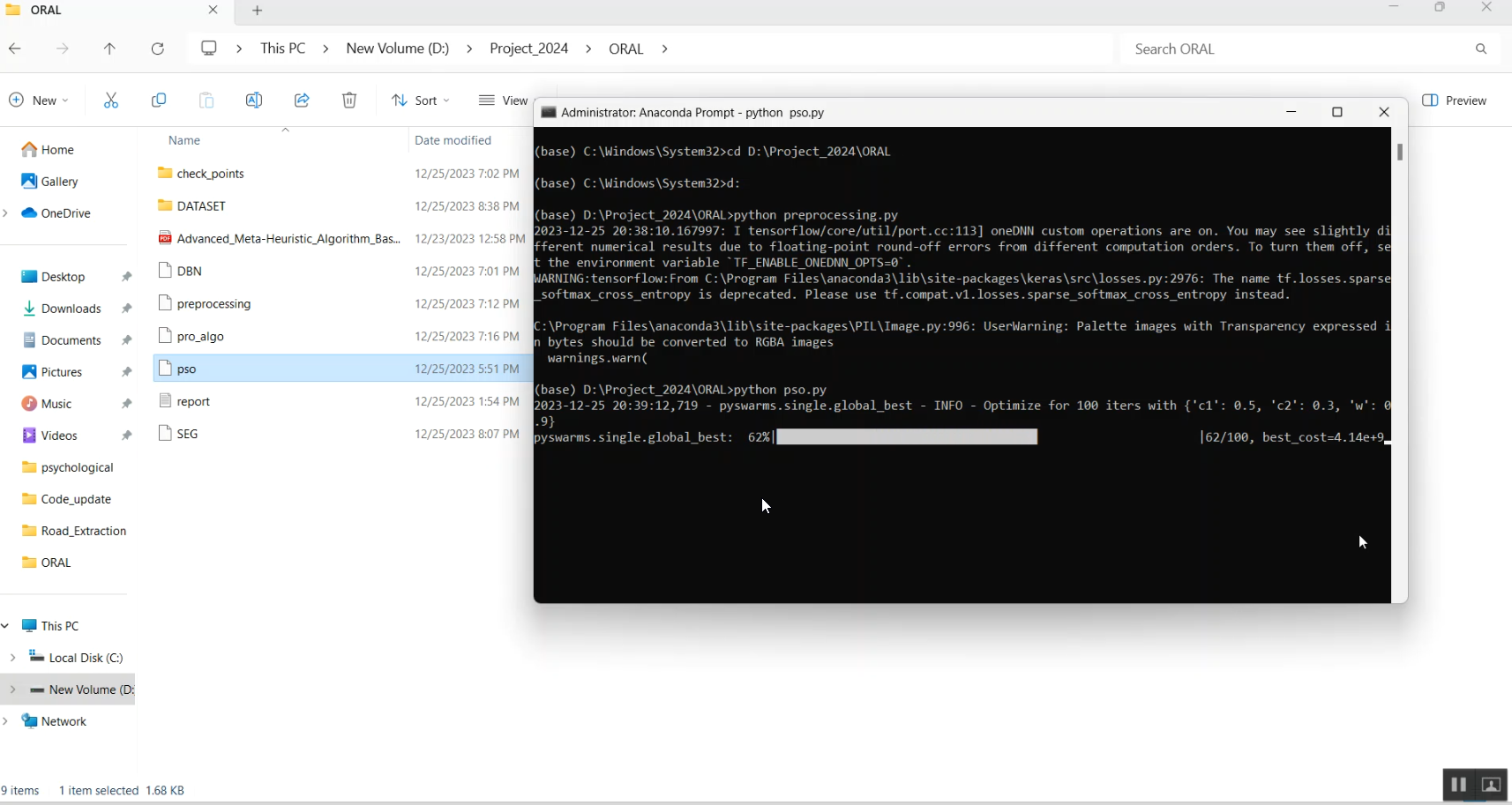 Oral Cancer Prediction Genetic Algorithm Streamlit in Python Projects