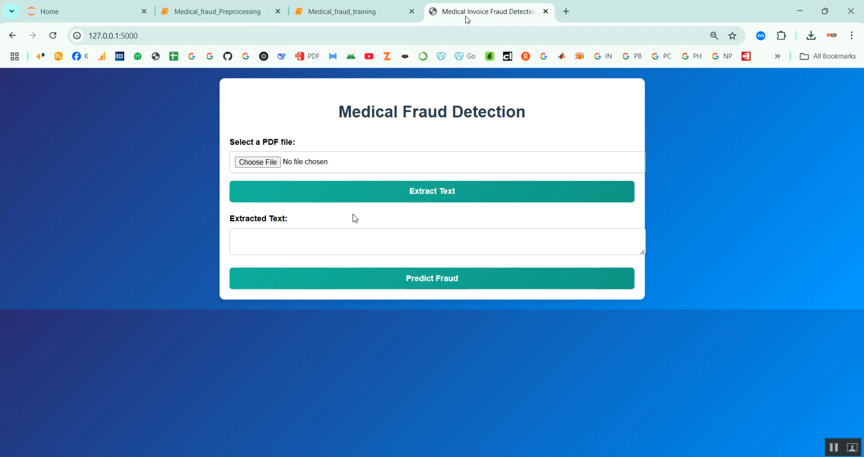 Python Medical Projects Medical Fraud Detection in Python Projects