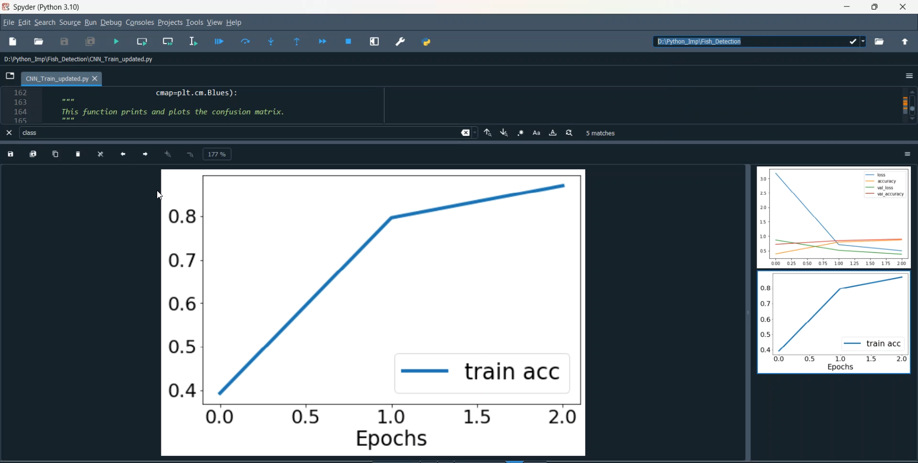 Fish Detection Train CNN Streamlit App in Python Projects
