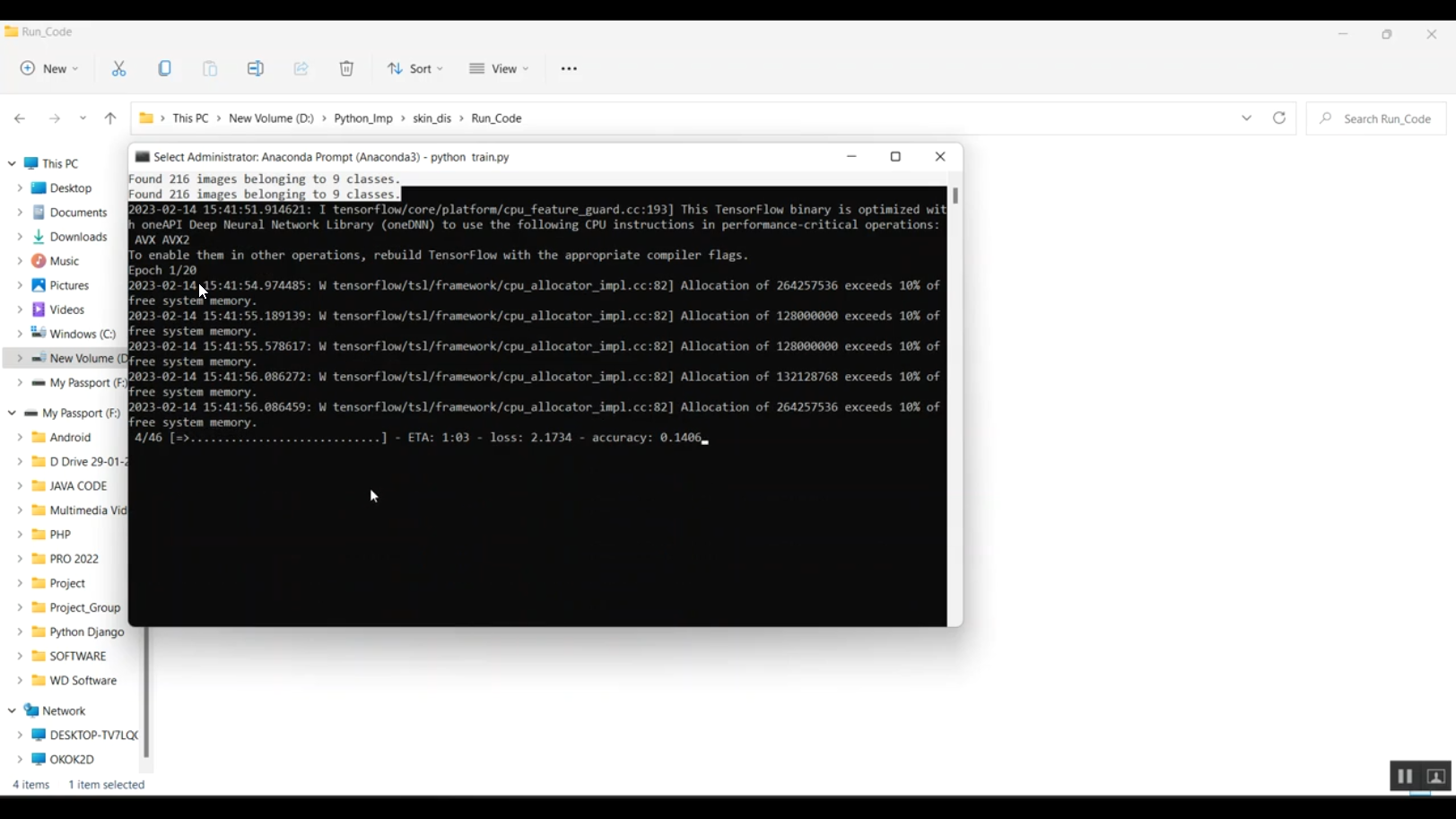 Skin Disease Detection Train Image Data Flask in Python Projects
