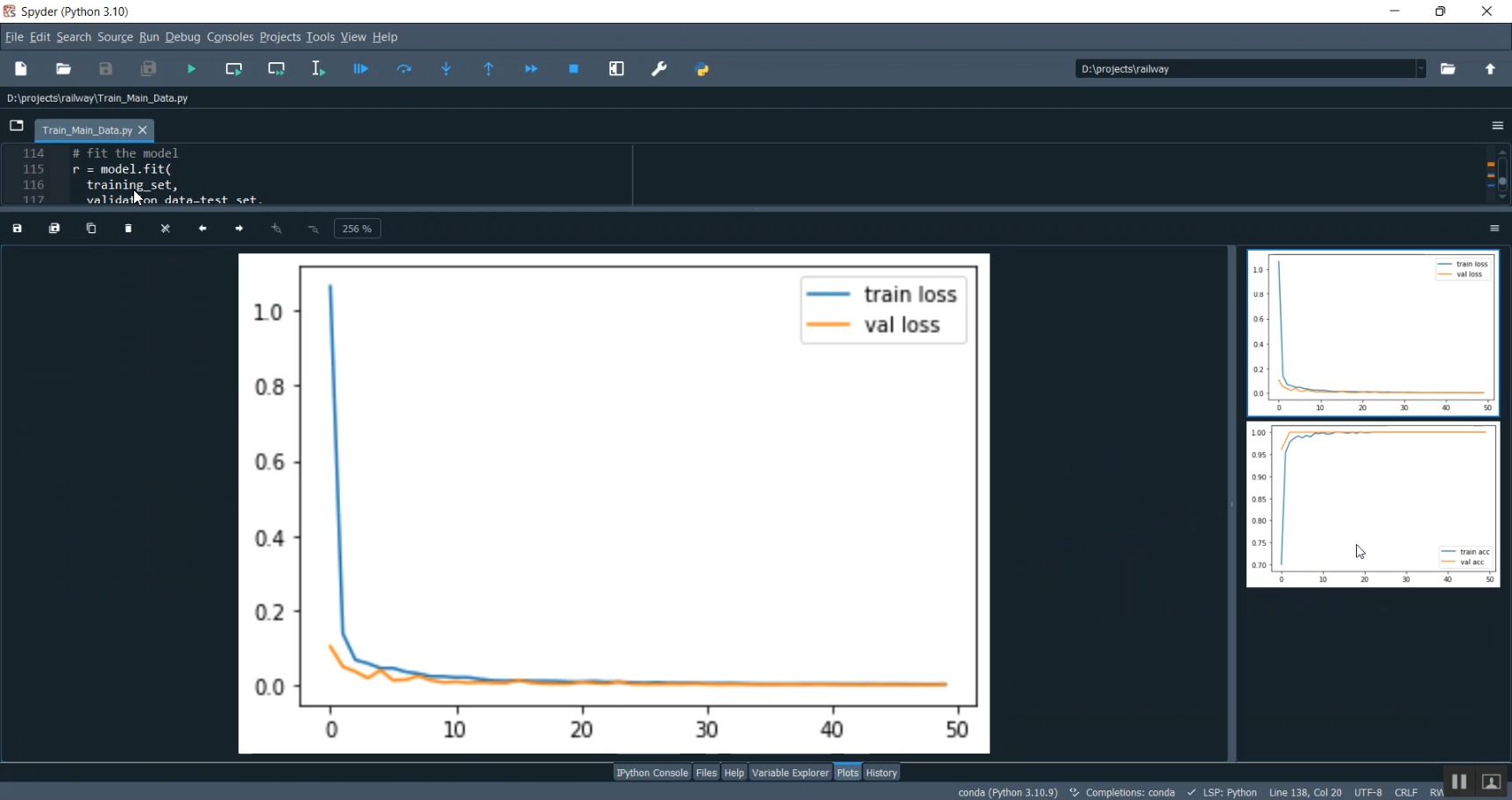 Railway Defect CNN in Python Projects