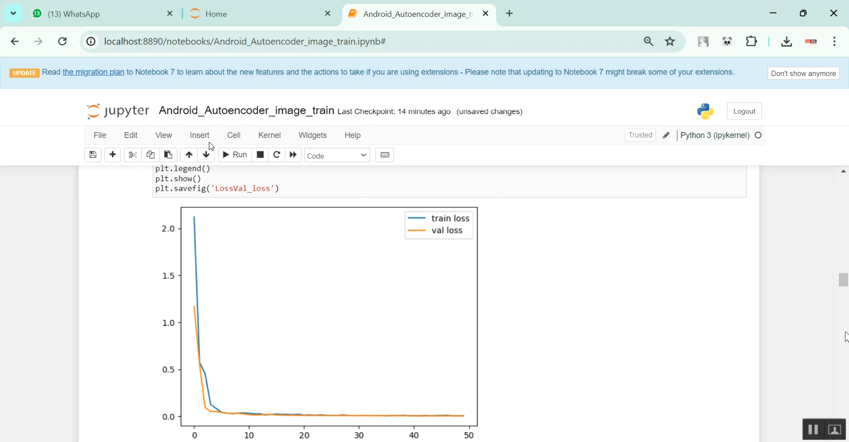 Android Autoencoder using Images in Python Projects