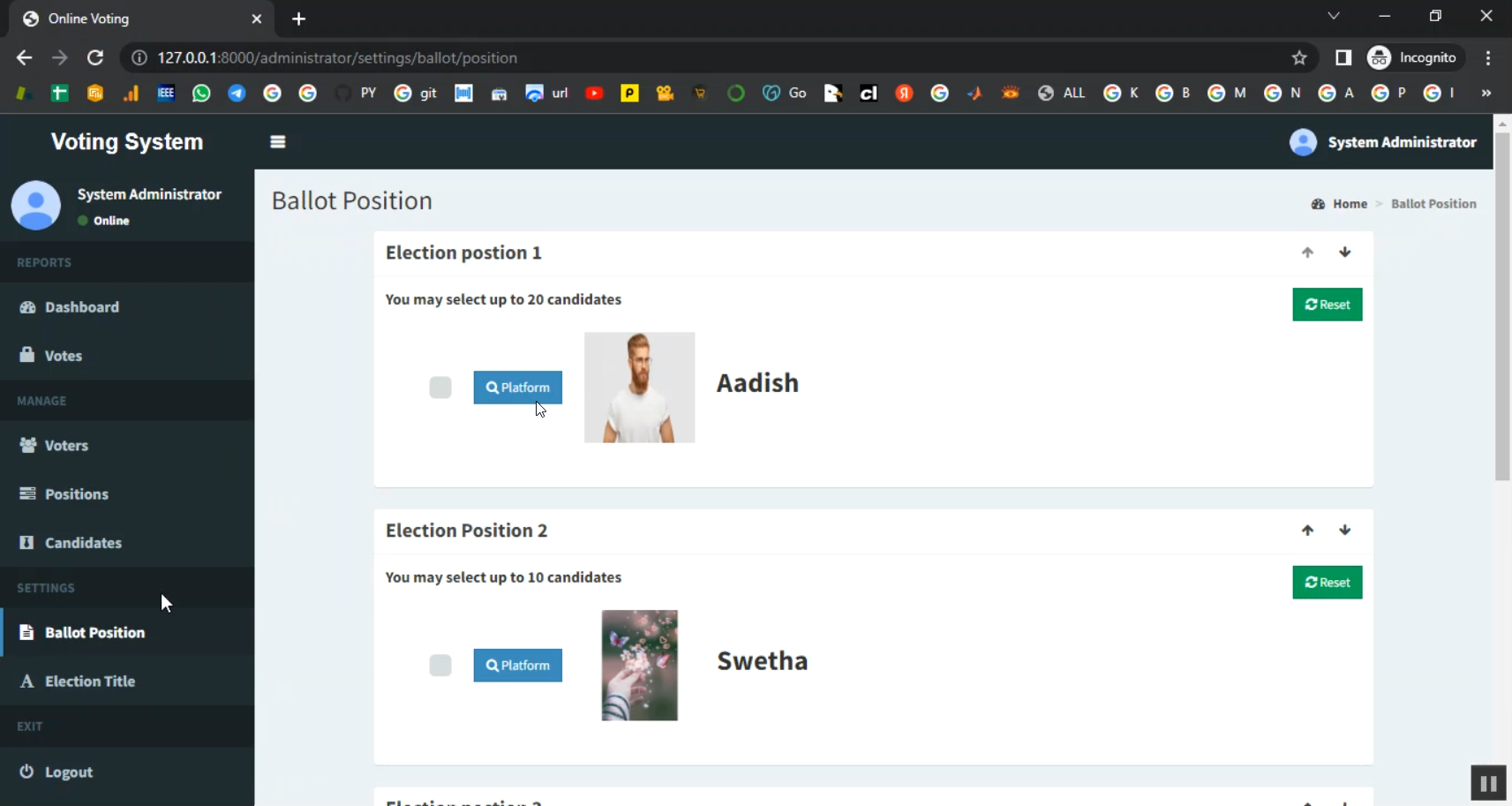 Online Voting System Project Python With Programing Online Voting System in Django Python