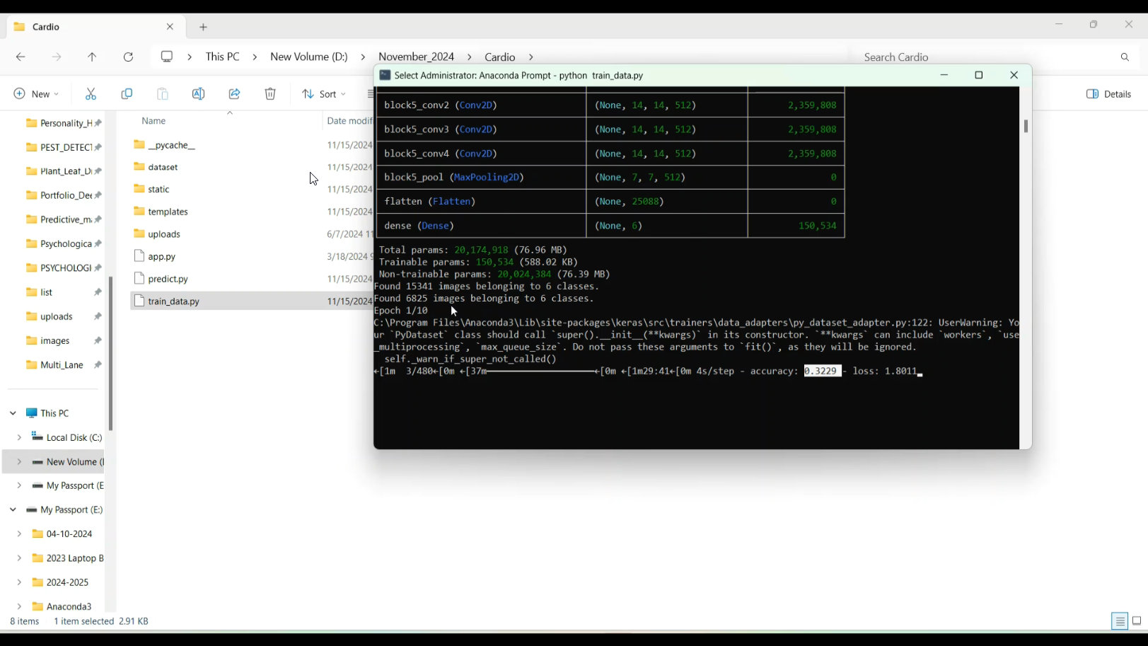 Cardio EEG Classification in Python Projects