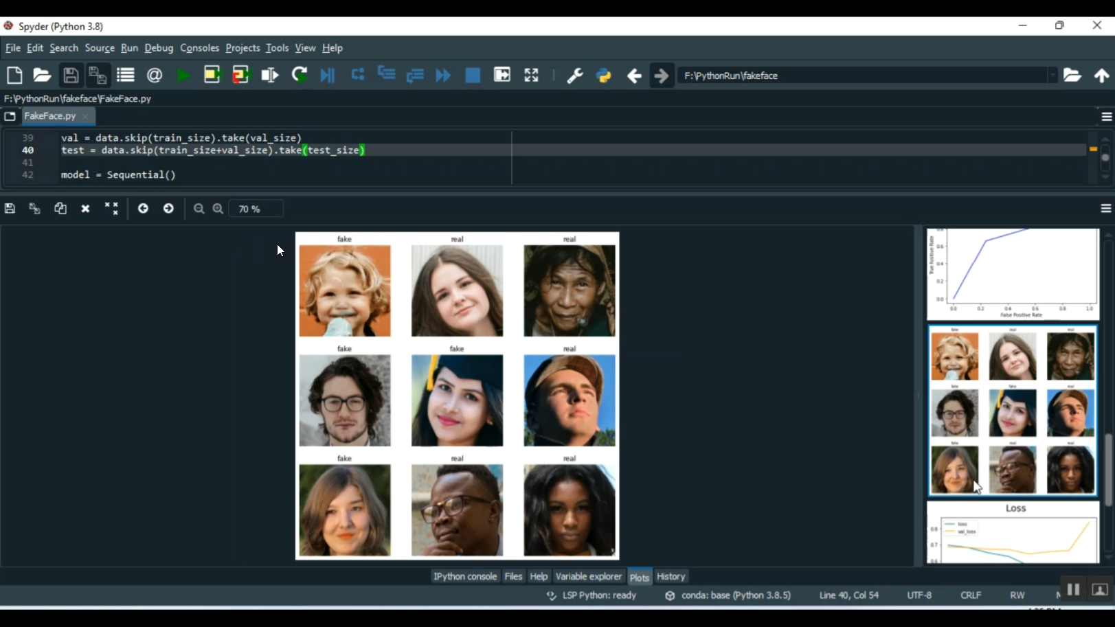 Deep Fake Face Detection in Python Projects