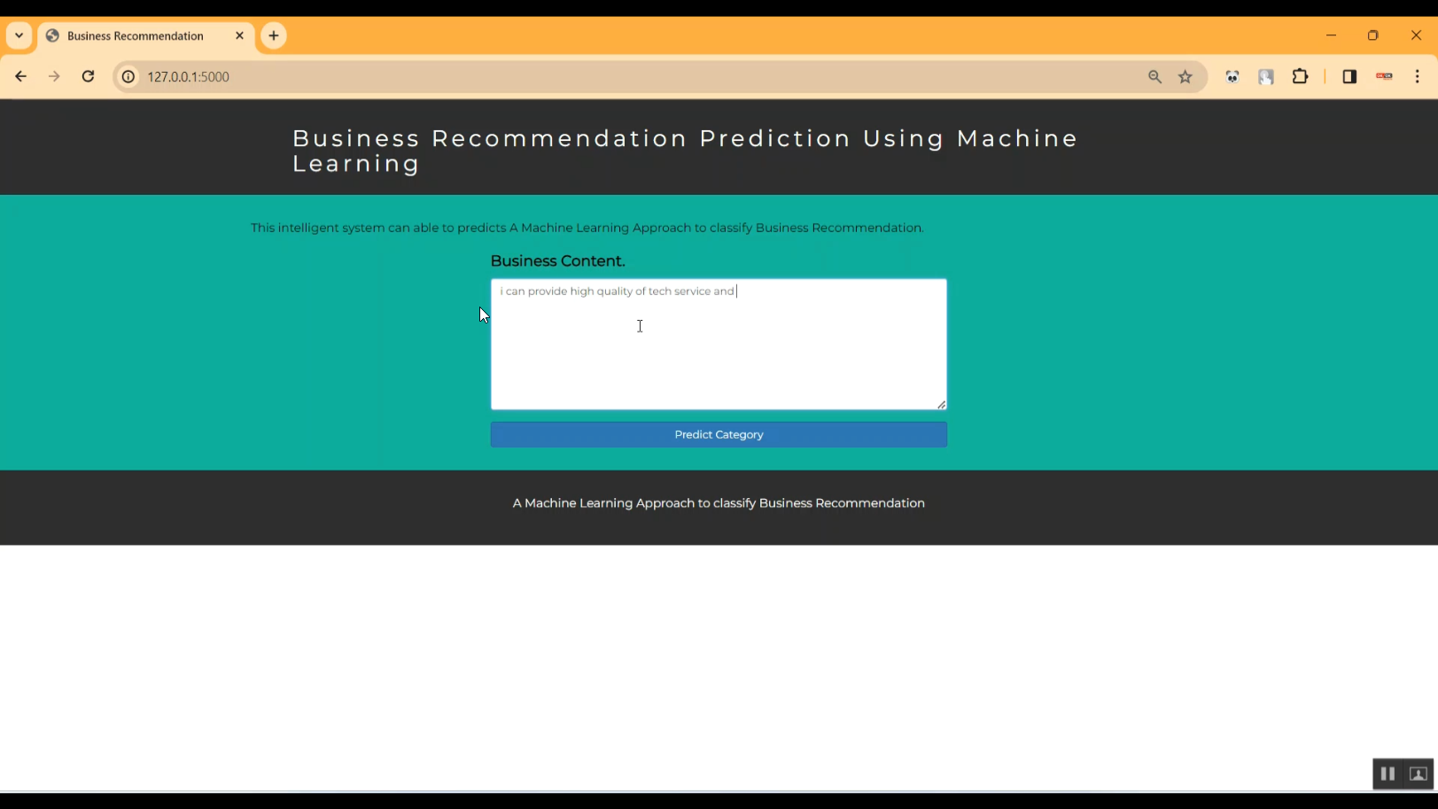 Product Recommendation System Using Python Business Recommendation Prediction using ML in Python Projects