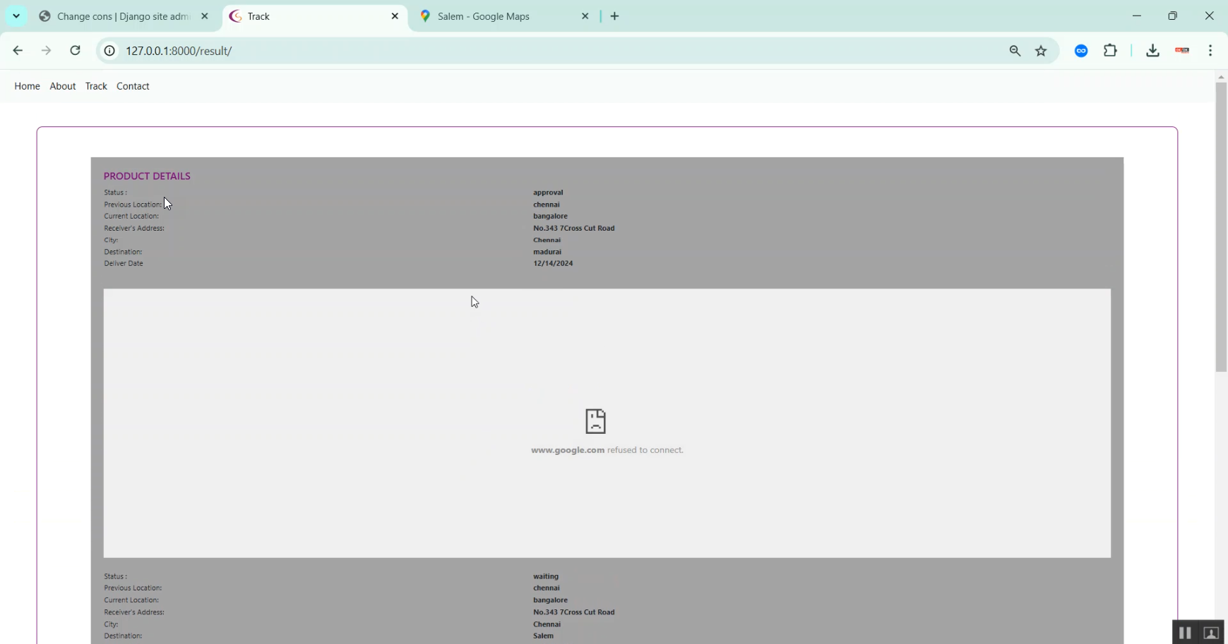 Python Cargos Cargo Shipments in Django in Python Projects