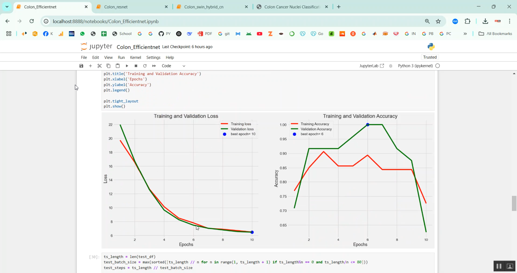 Colon Cancer Nuclei Classification in Python Projects