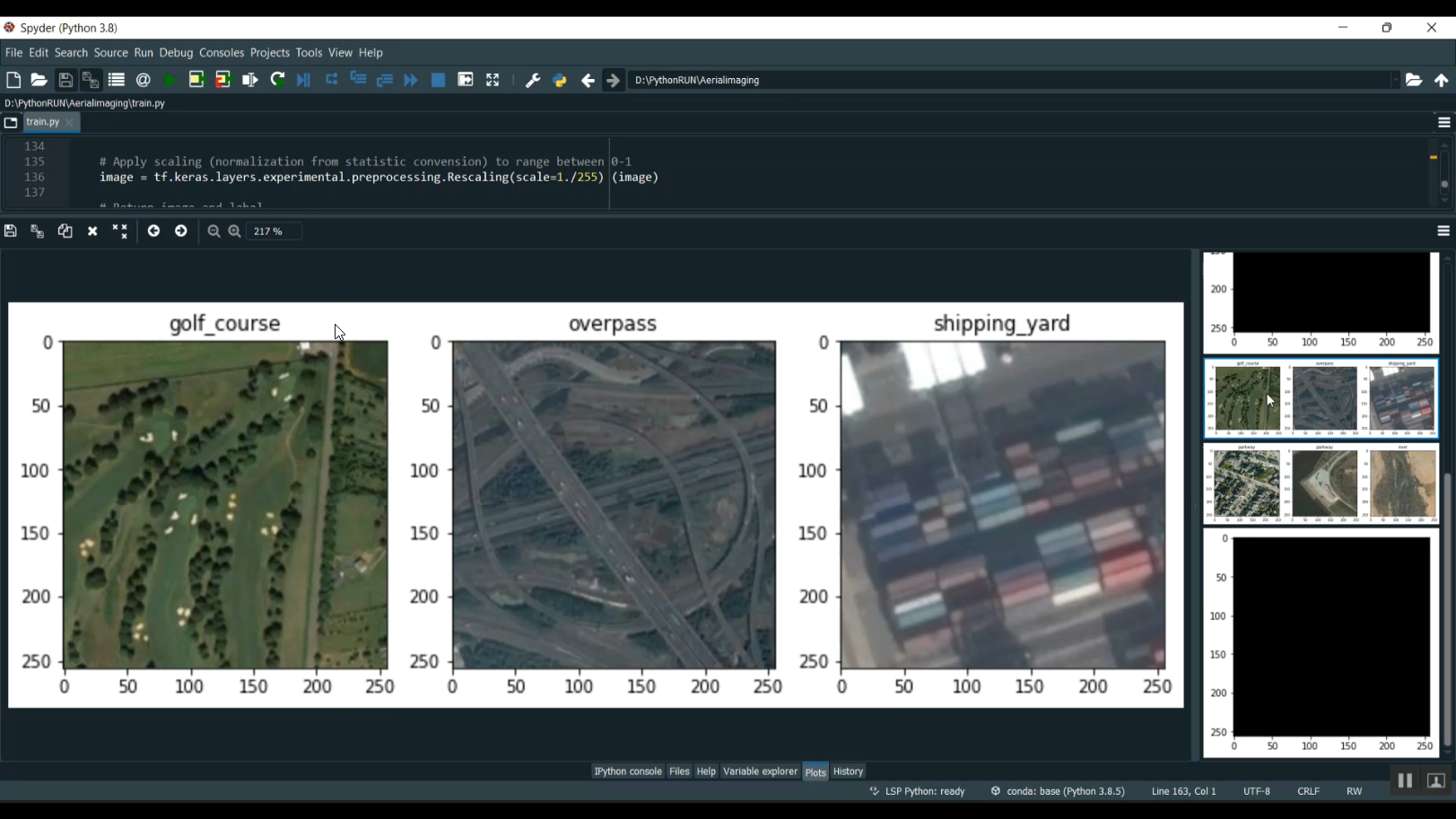 Satellite Area Image Classification in Python Projects