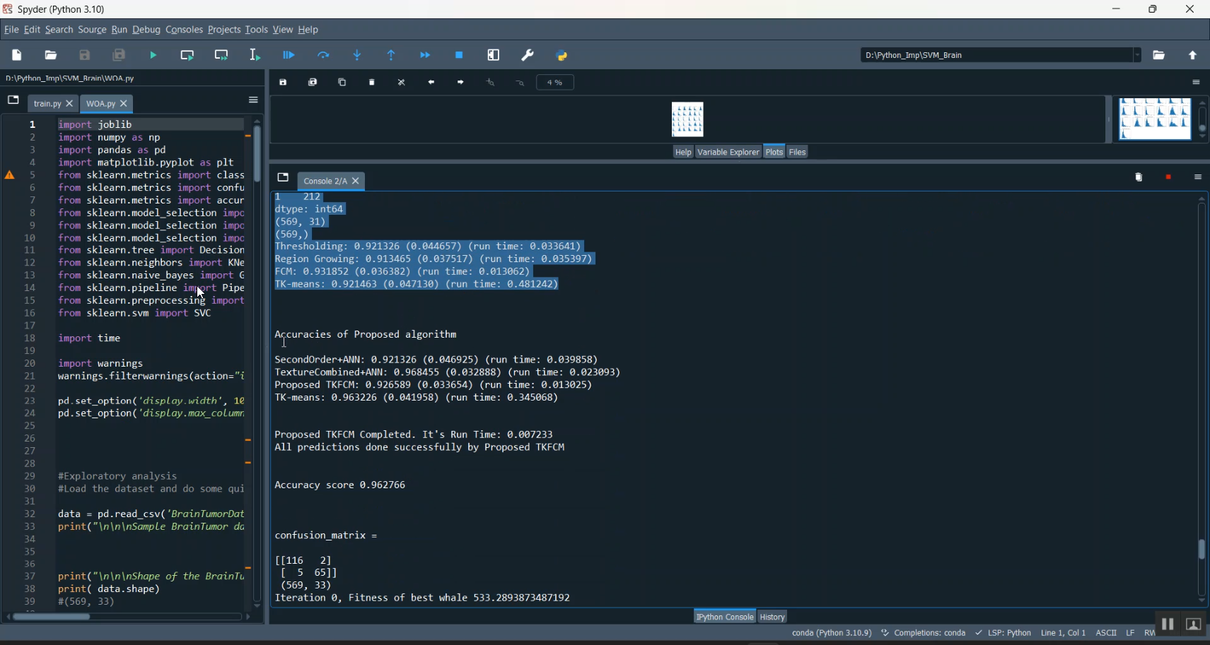Multi Source Detection Using Brain in Python Projects