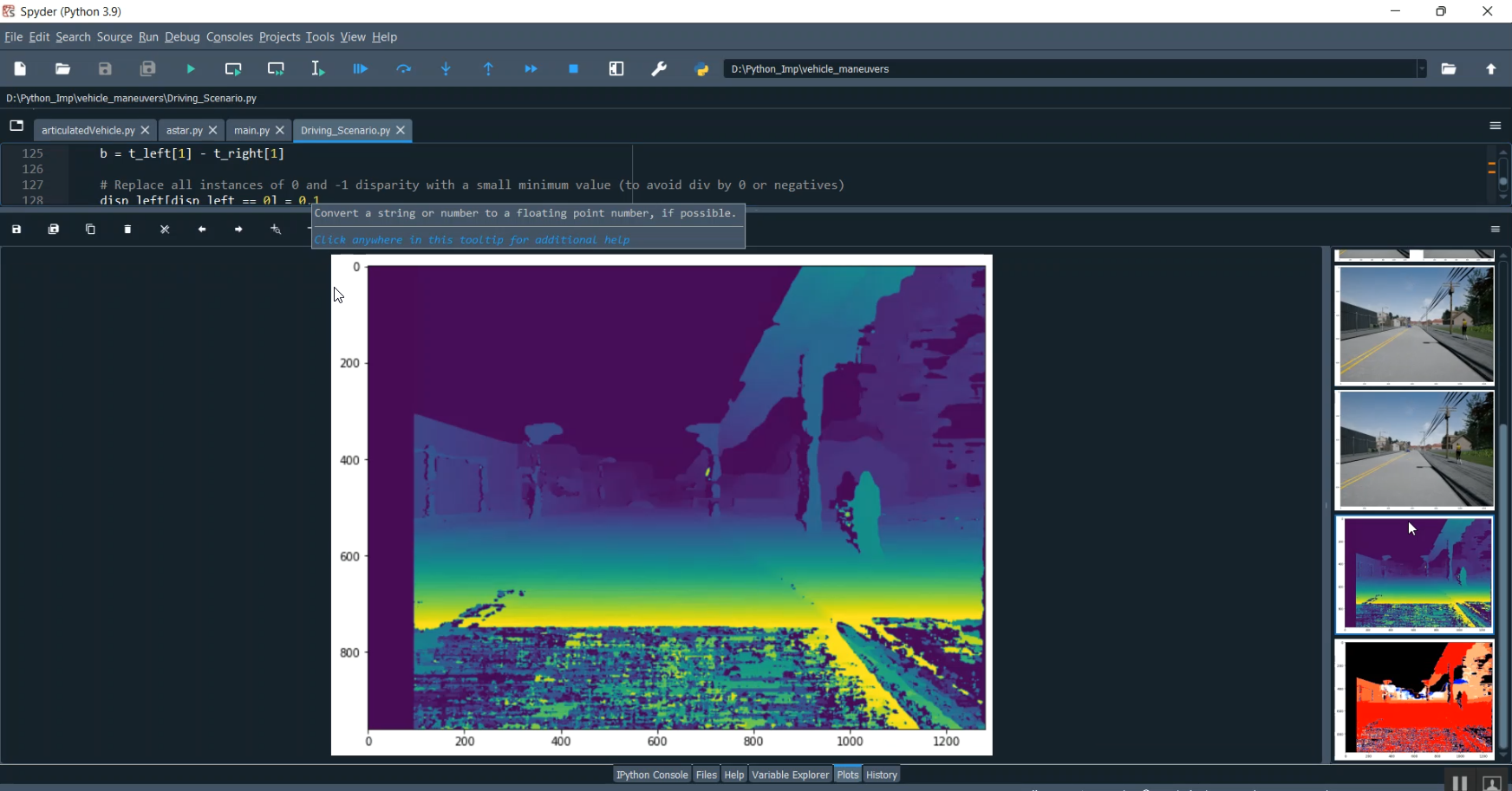 Vehicle Maneuvers Train Analysis in Python Projects
