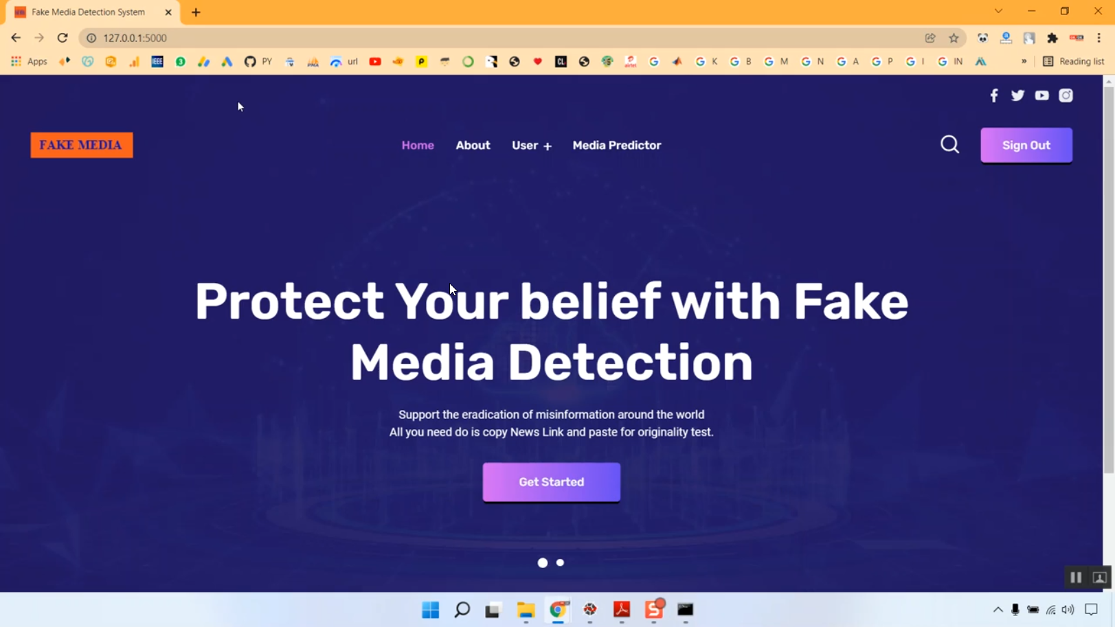 Fake Media Prediction with ML Classifier in Python Projects